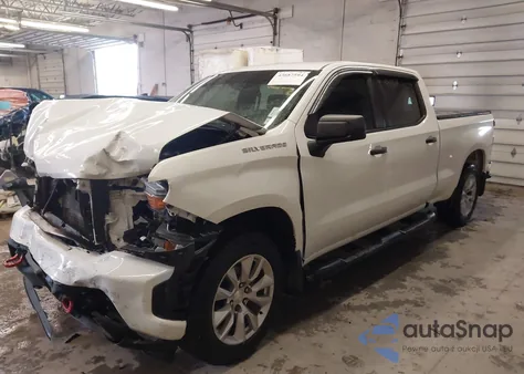 2019 Chevrolet Silverado 1500 Custom from USA, damaged, VIN 1GCPYBEH3KZ417631